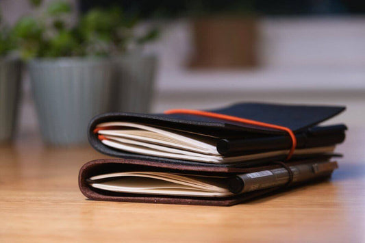 A4 Leather Notebook Cover - GRHandcraft