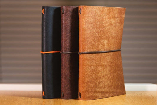 A4 Leather Notebook Cover - GRHandcraft