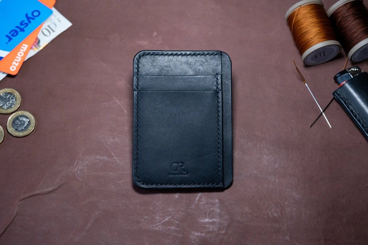 Leather Card Holder Wallet - No2 - GRHandcraft