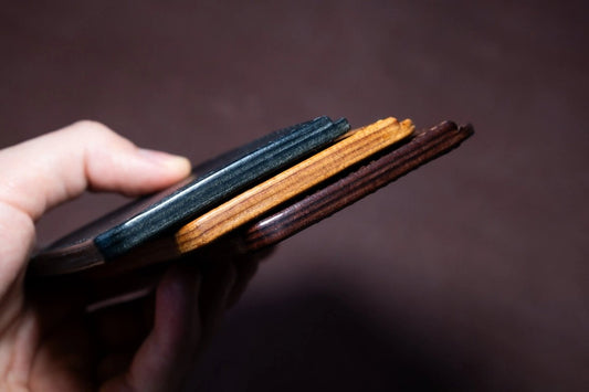 Leather Card Holder Wallet - No2 - GRHandcraft