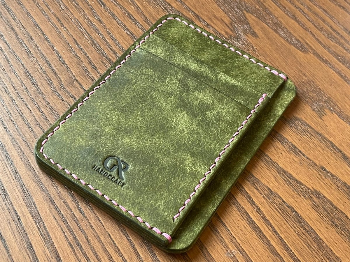 Leather Card Holder Wallet - No2 - GRHandcraft