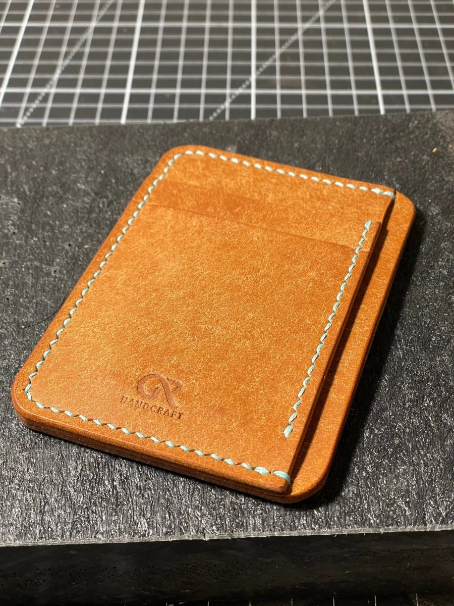 Leather Card Holder Wallet - No2 - GRHandcraft