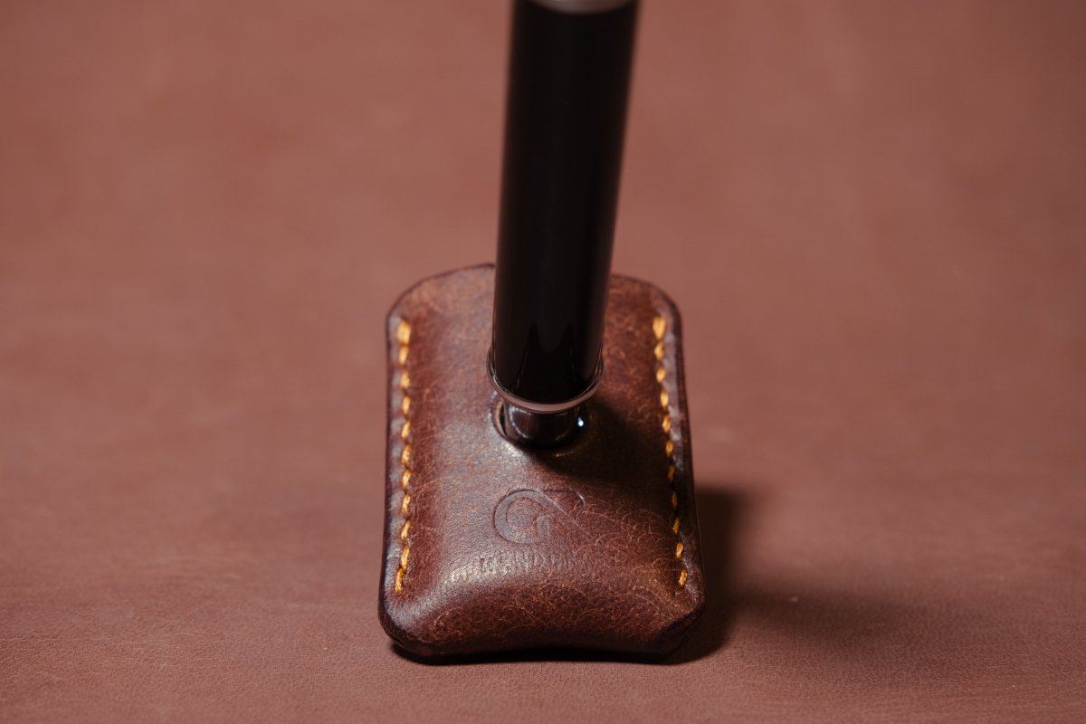 Leather Safety Razor Cover - GRHandcraft