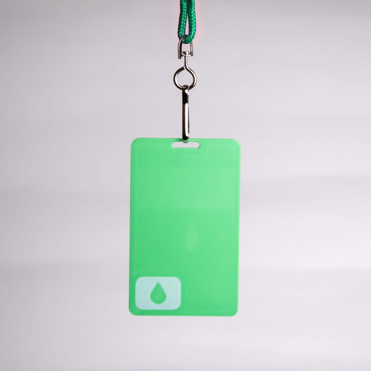 severance lumon id card badge green