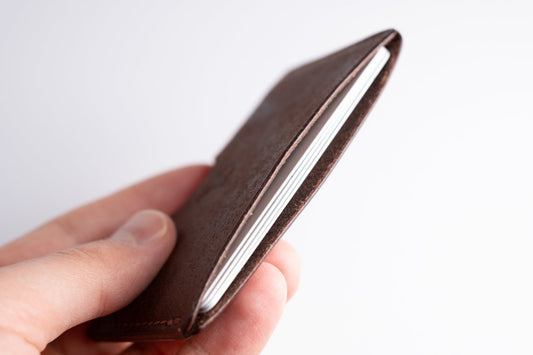 Single Pocket Leather Card Holder - GRHandcraft