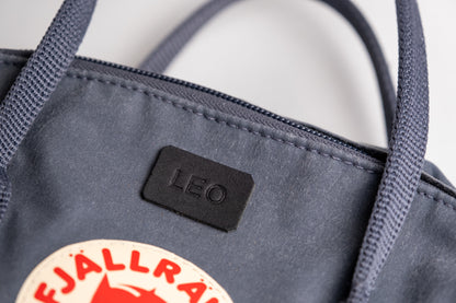 Personalised leather tag