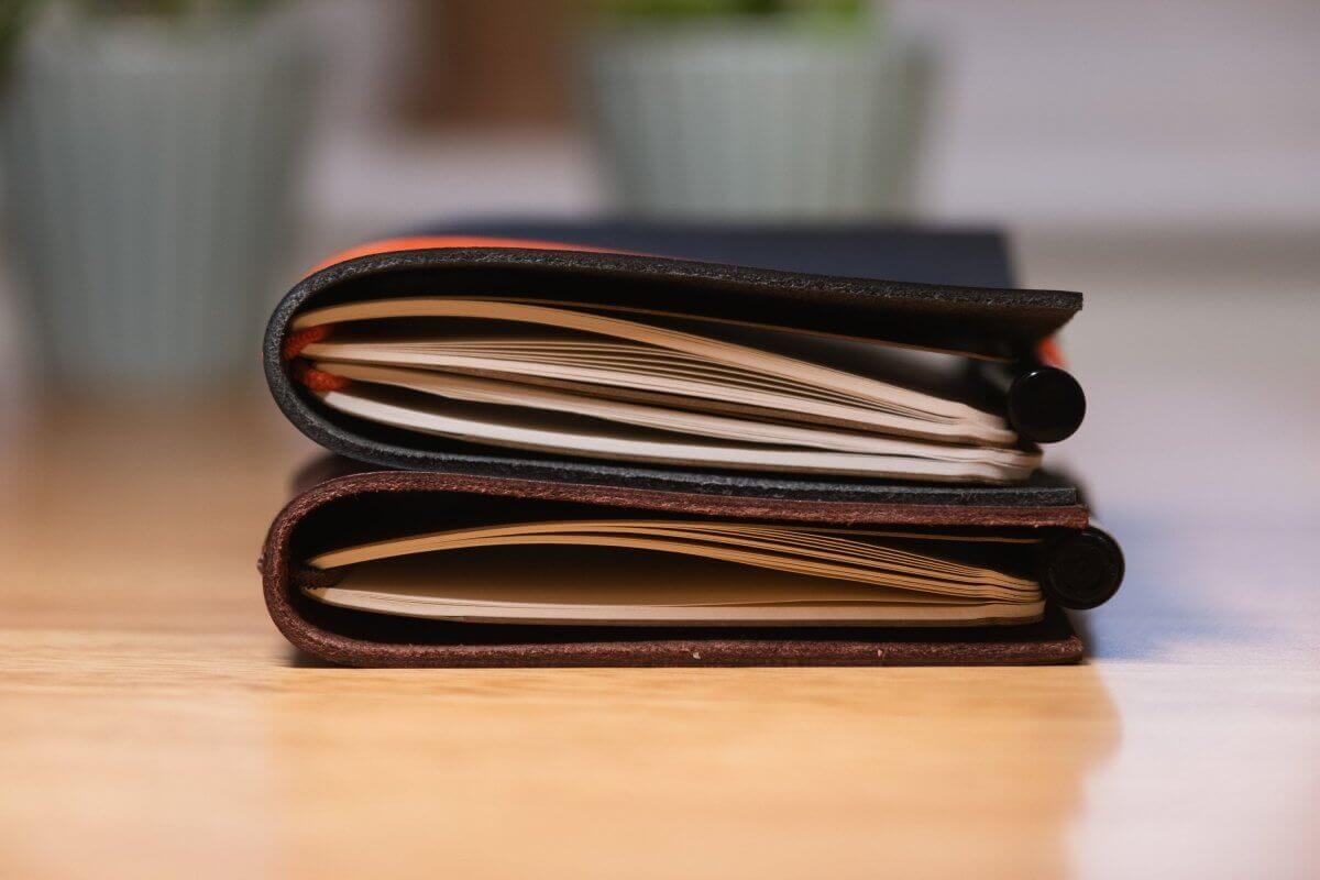 A4 Leather Notebook Cover - GRHandcraft