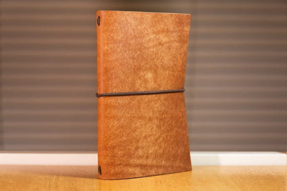 A4 Leather Notebook Cover - GRHandcraft