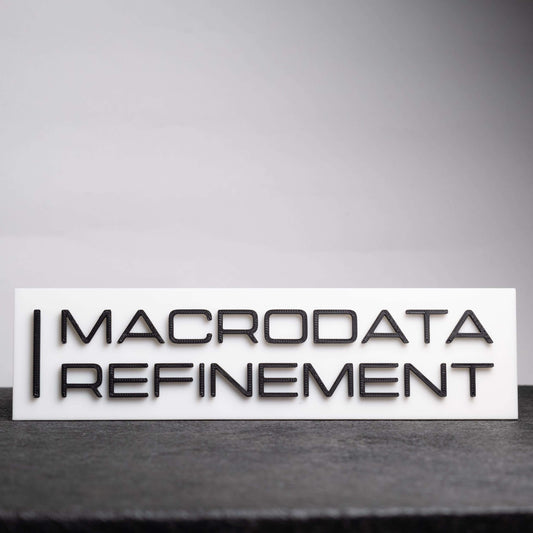 Macrodata Refinement Wall Sign – Severance TV Show – Lumon Industries Inspired 3D Printed Decor