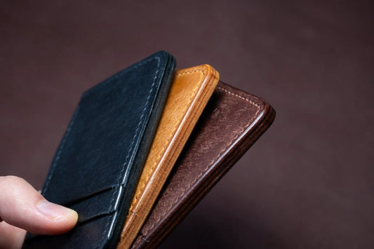 Leather Card Holder Wallet - No2 - GRHandcraft