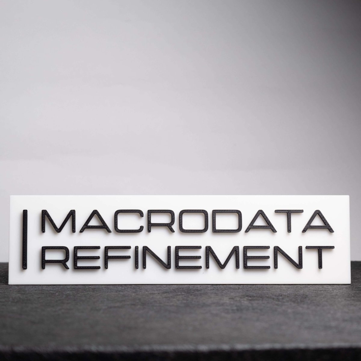 Macrodata Refinement Wall Sign – Severance TV Show – Lumon Industries Inspired 3D Printed Decor - GRHandcraft