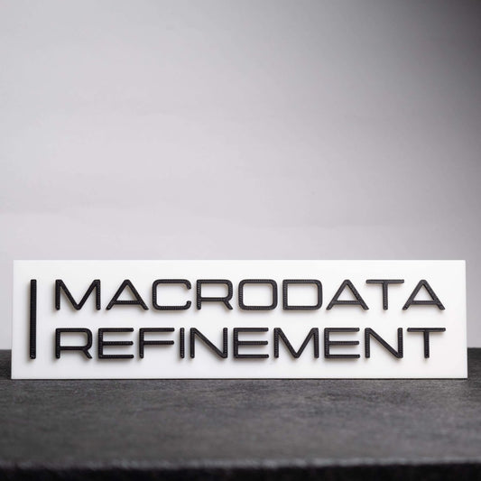 Macrodata Refinement Wall Sign – Severance TV Show – Lumon Industries Inspired 3D Printed Decor - GRHandcraft