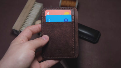 Leather Card Holder Wallet - No2