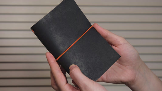 Pocket Size Leather Notebook Cover