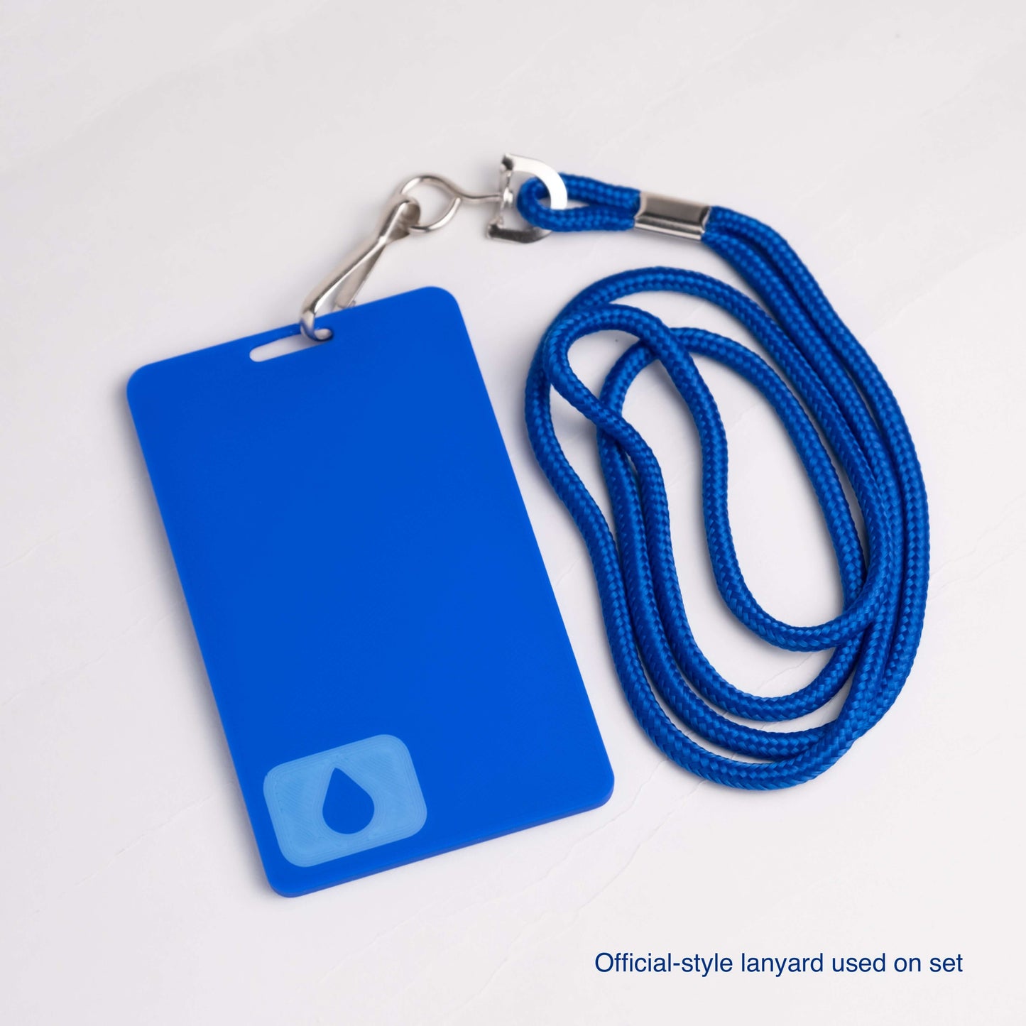severance lumon id card badge mdr blue