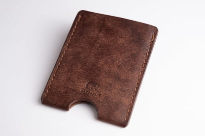 Single pocket card holder - Vertical - GRHandcraft