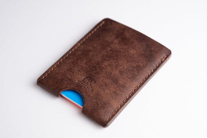 Single pocket card holder - Vertical - GRHandcraft