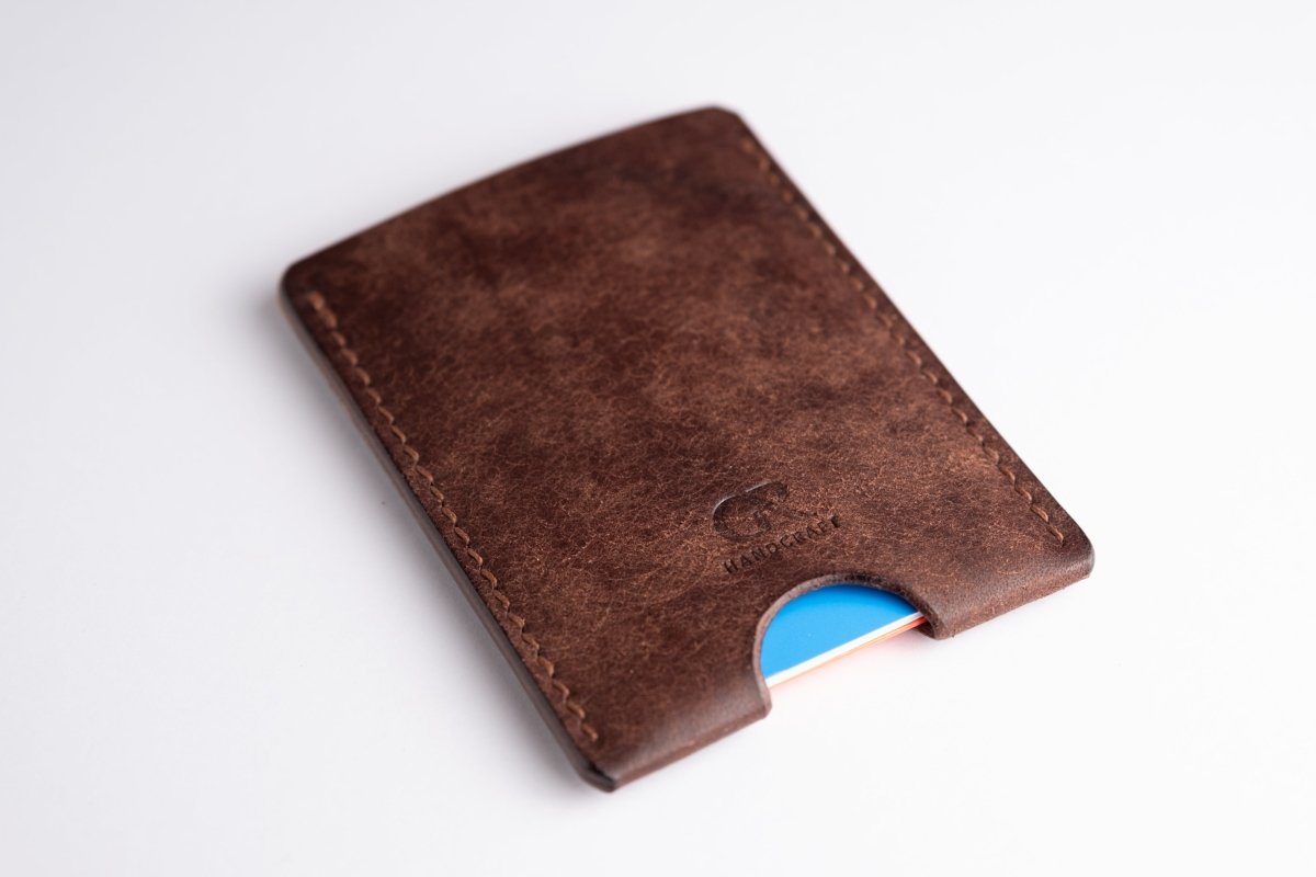 Single pocket card holder - Vertical - GRHandcraft