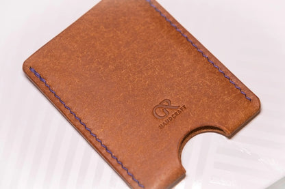 Single pocket card holder - Vertical - GRHandcraft
