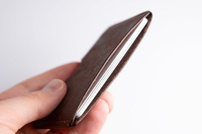 Single Pocket Leather Card Holder - GRHandcraft